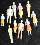 Gauge 1, 10 standing Figures