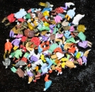 Gauge H0, 100 sitting Figures, Scale 1:87
